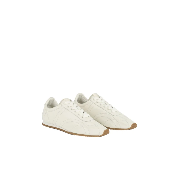 Flex nappa sneakers in Off-white - Image 4