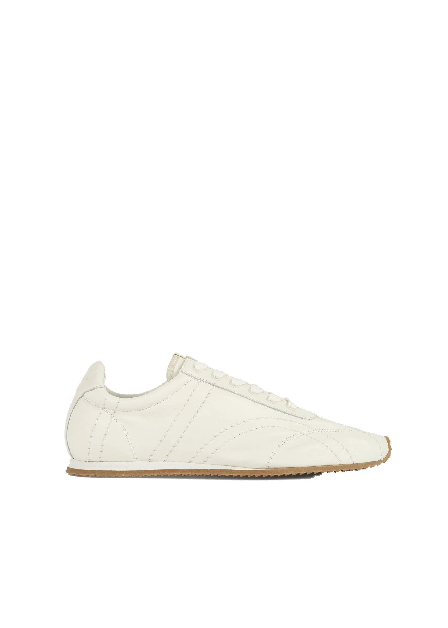 Flex nappa sneakers in Off-white