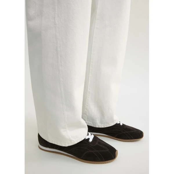 Flex suede sneakers in Umber - Image 3