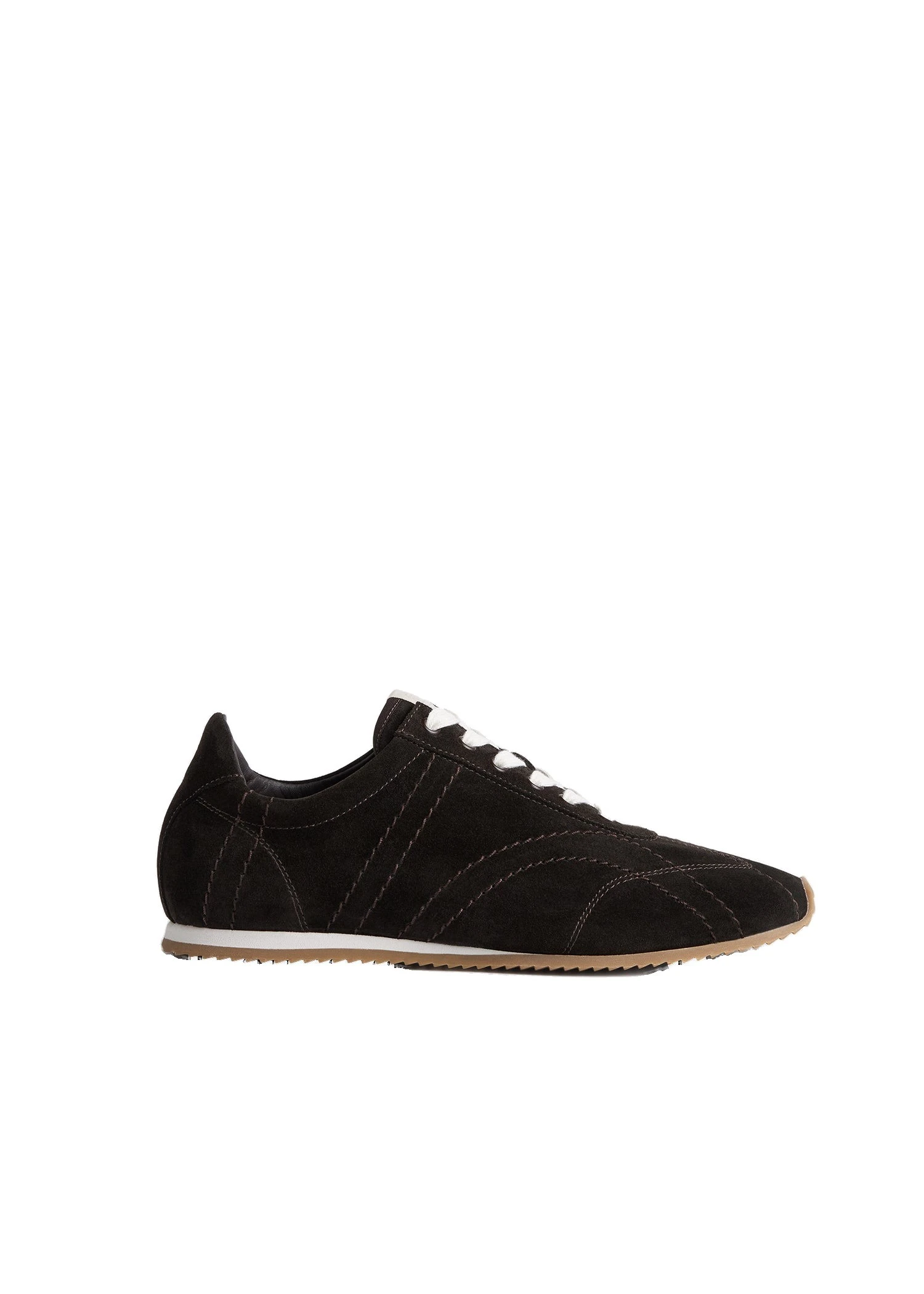 Flex suede sneakers in Umber