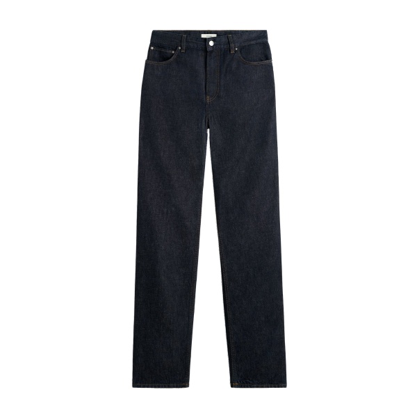 Toteme High slim denim in Rinsed blue