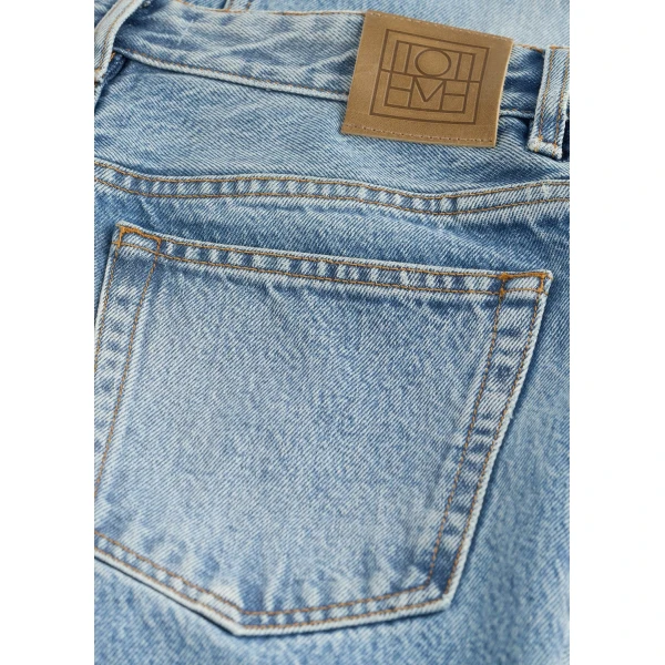 Toteme High slim denim in True vintage, view 6