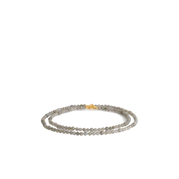 Infinity bead necklace in Glacier - Image 4