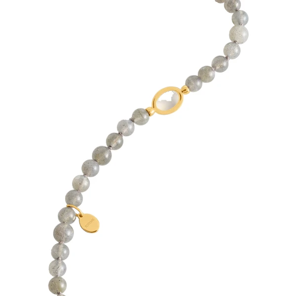 Infinity bead necklace in Glacier - Image 5