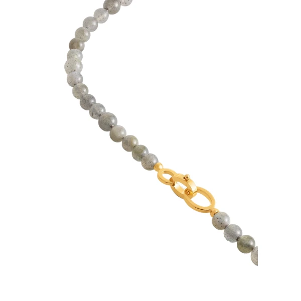 Infinity bead necklace in Glacier - Image 6