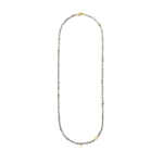 Toteme Infinity bead necklace in Glacier