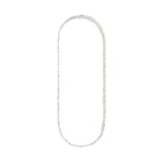 Toteme Infinity bead necklace in White