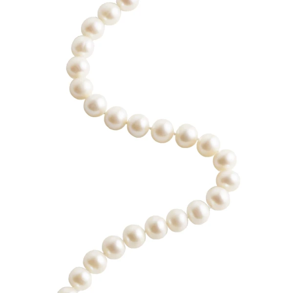 Infinity pearl choker in White - Image 3
