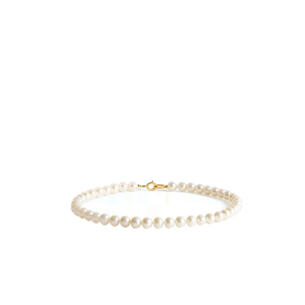 Infinity pearl choker in White - Image 5
