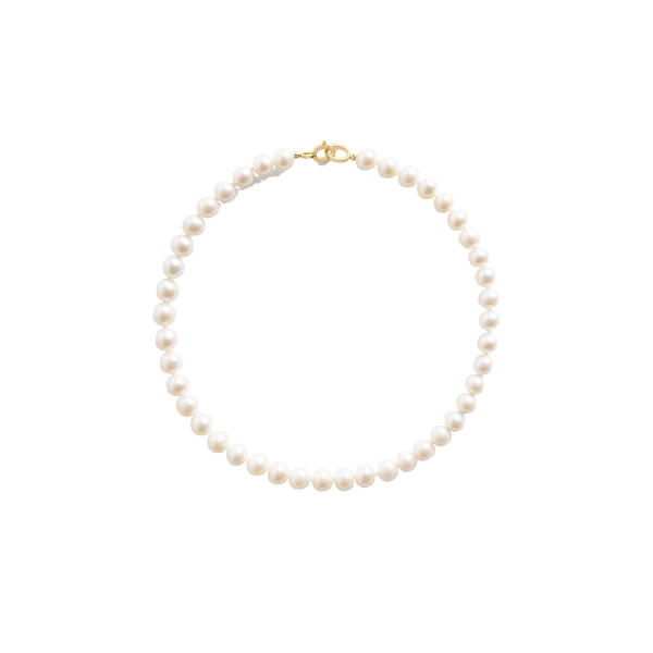 Toteme Infinity pearl choker in White