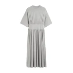 Toteme Jersey tee dress in Pale grey mélange