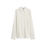 Toteme Lightweight shirt in Ecru