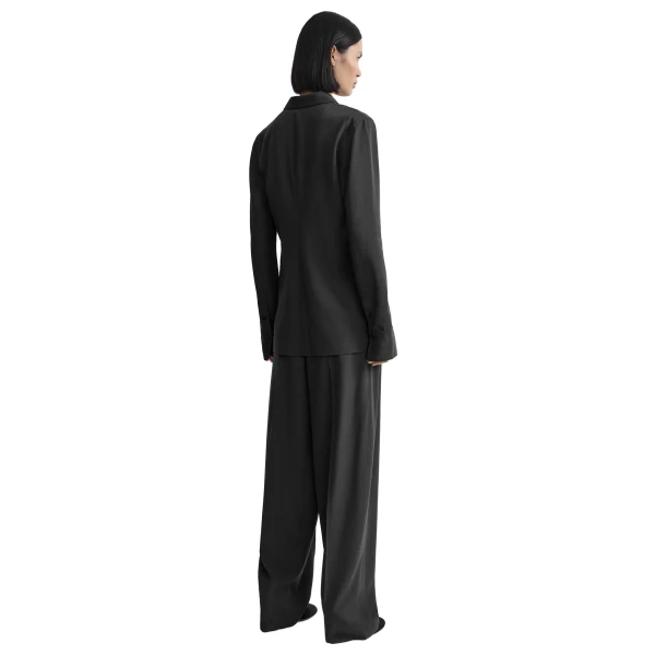 Toteme Lightweight shirt in Washed black, view 4