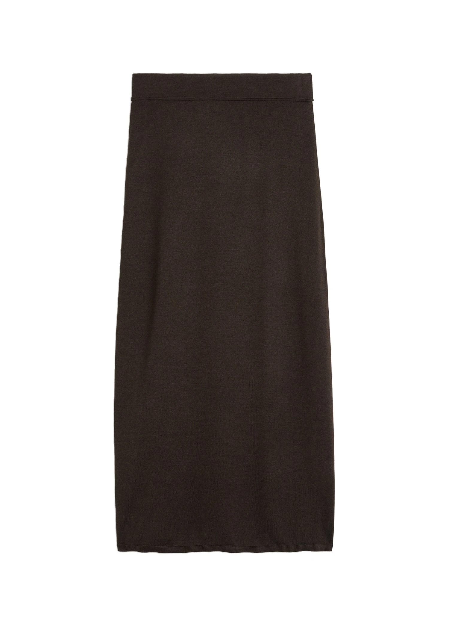 Toteme-Long-knit-skirt-in-Fondante-white Toteme Long knit skirt in Fondante
