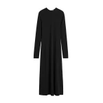 Toteme Long-sleeve everyday dress in Black