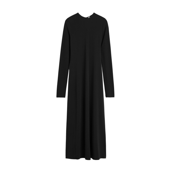 Toteme Long-sleeve everyday dress in Black
