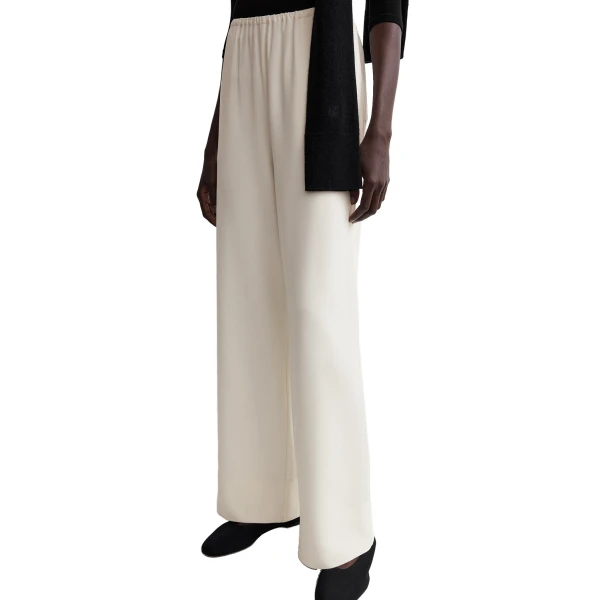 Toteme Lounge trousers in Ecru, view 5