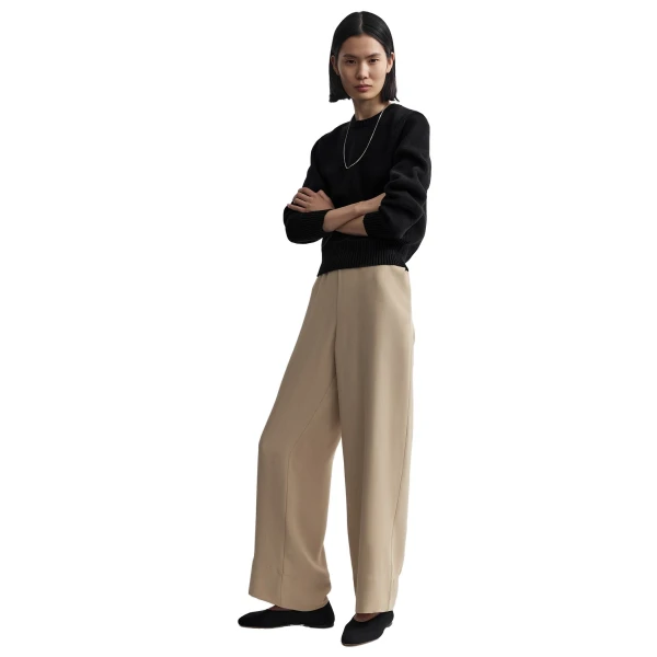 Toteme Lounge trousers in Rock, view 2