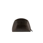 Toteme Medium croco-embossed day pouch dark in Brown