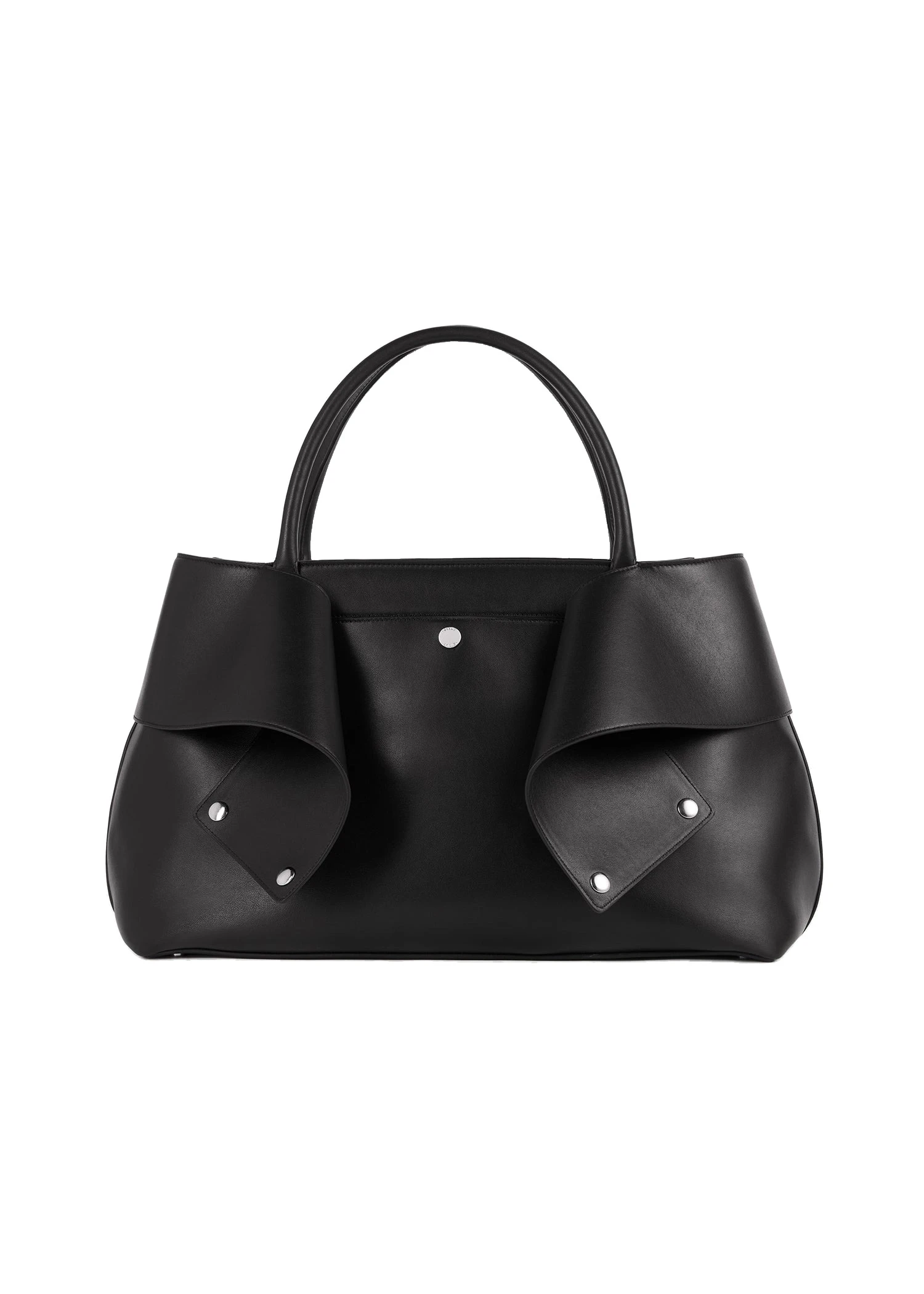 Mercer leather tote in Black / Red