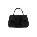 Toteme Mercer nubuck tote in Black