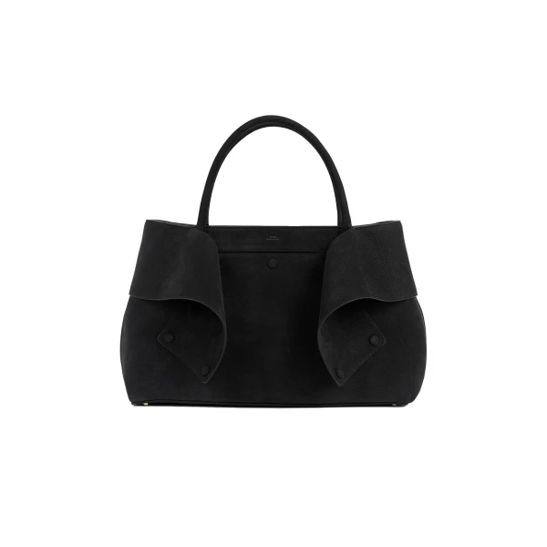 Mercer nubuck tote in Black