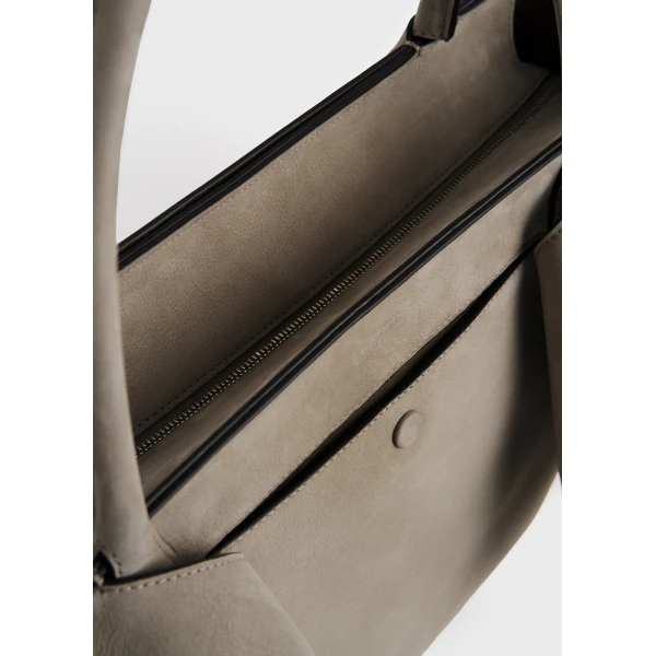 Mercer nubuck tote in Rock - Image 6