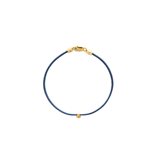 Mini diamond bracelet in Blue / Gold - Image 3