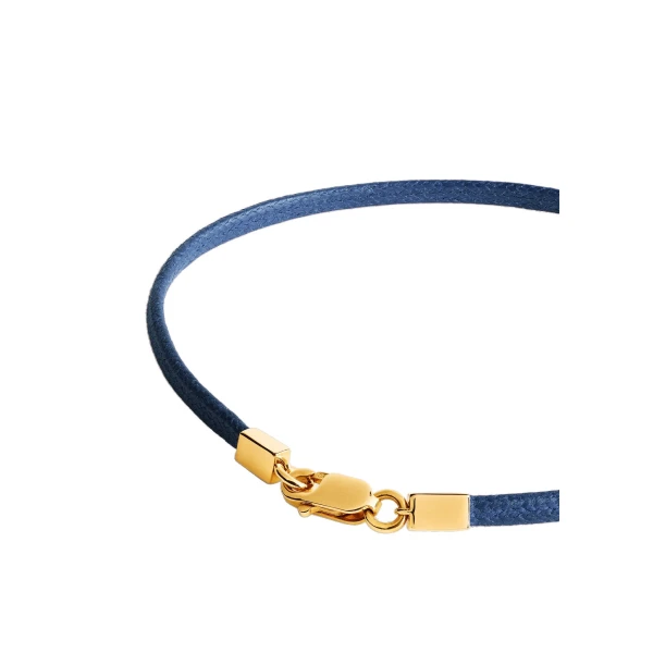 Mini diamond bracelet in Blue / Gold - Image 4