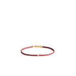 Toteme Mini diamond bracelet in Red / Gold