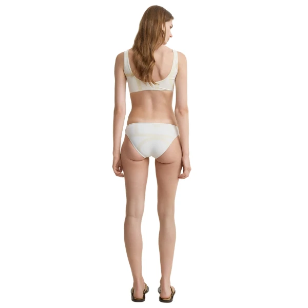 Toteme Monogram bikini bottoms in Sand, view 4