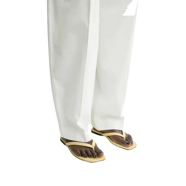 Naplack flip flops in Buttercup - Image 3