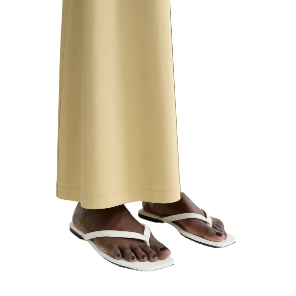 Naplack flip flops in Off-white - Image 3