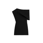 Toteme One-shoulder top in Black