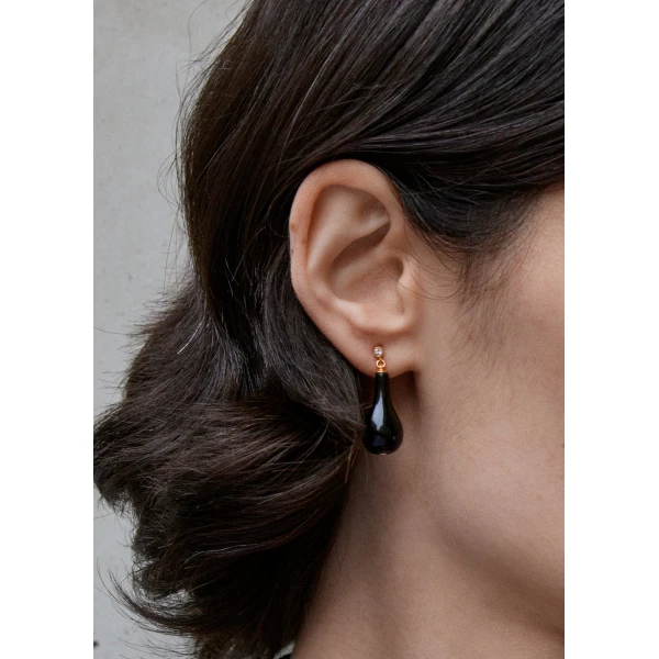 Onyx drops in Black / Gold - Image 3