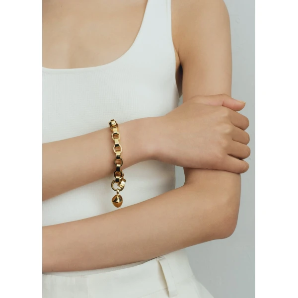 Pebble bracelet in Gold - Image 2