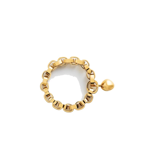 Pebble bracelet in Gold