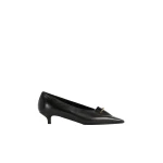 Toteme Pierced nappa pumps in Black