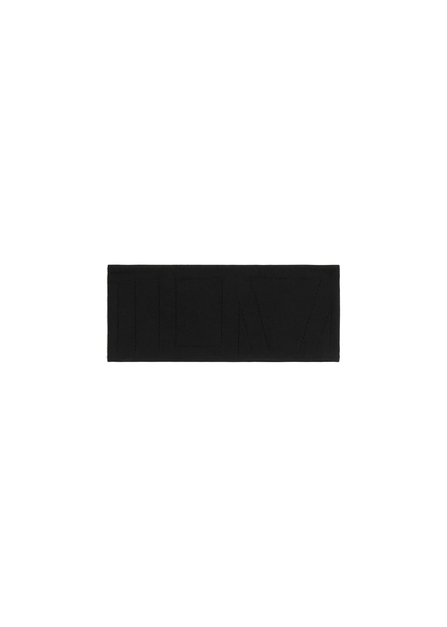 Toteme-Pointelle-strapless-bikini-top-in-Washed-black-white Toteme Pointelle strapless bikini top in Washed black