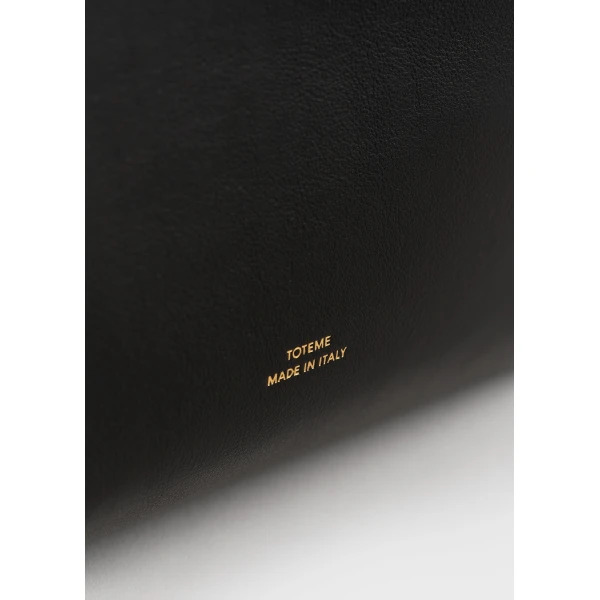 Roam goat hair tote in Black / Black - Image 6