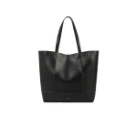 Toteme Roam leather tote in Black