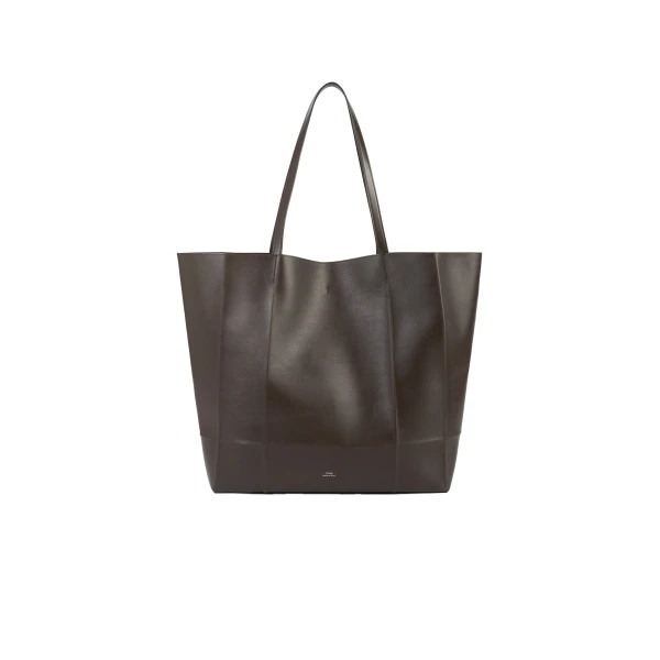Toteme Roam leather tote in Brown