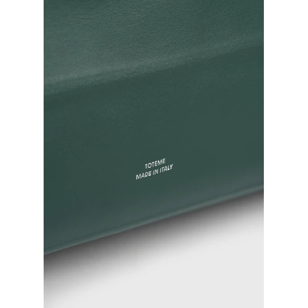 Roam leather tote in Dark green - Image 6