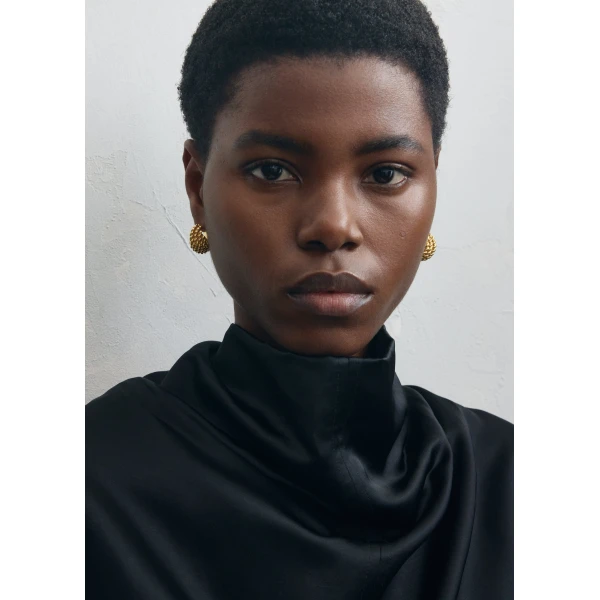 Rope hoops in Gold - Image 2