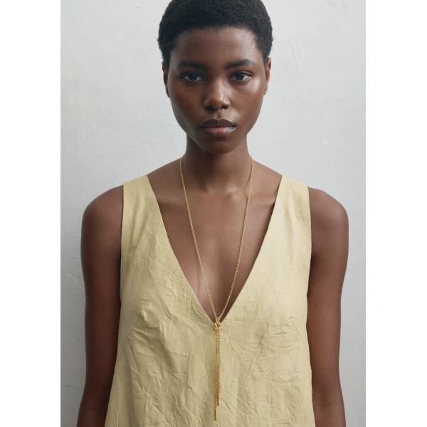 Rope lariat in Gold - Image 2