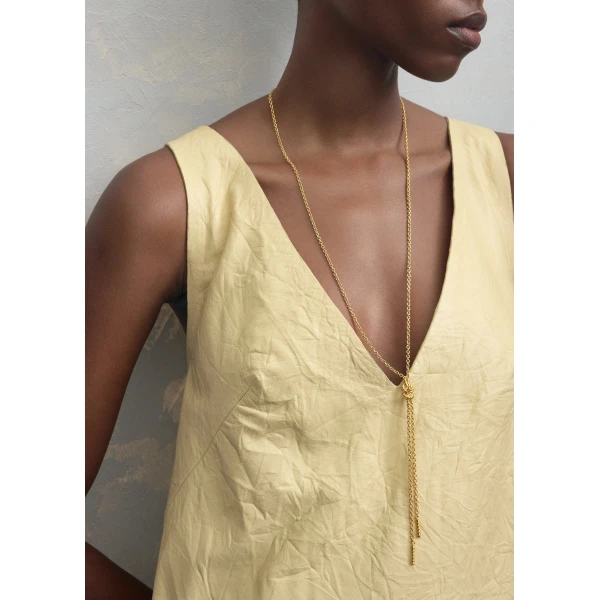 Rope lariat in Gold - Image 3