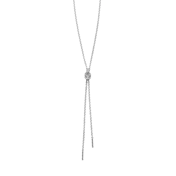 Rope lariat in Silver - Image 4