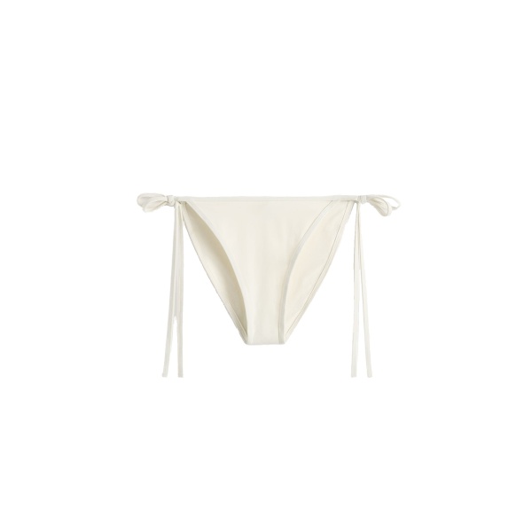 Toteme Scoop bikini bottoms in Ecru