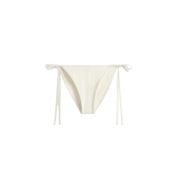 Toteme Scoop bikini bottoms in Ecru
