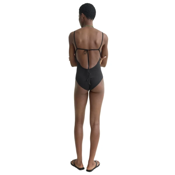 Toteme Scoop swimsuit in Black, view 4
